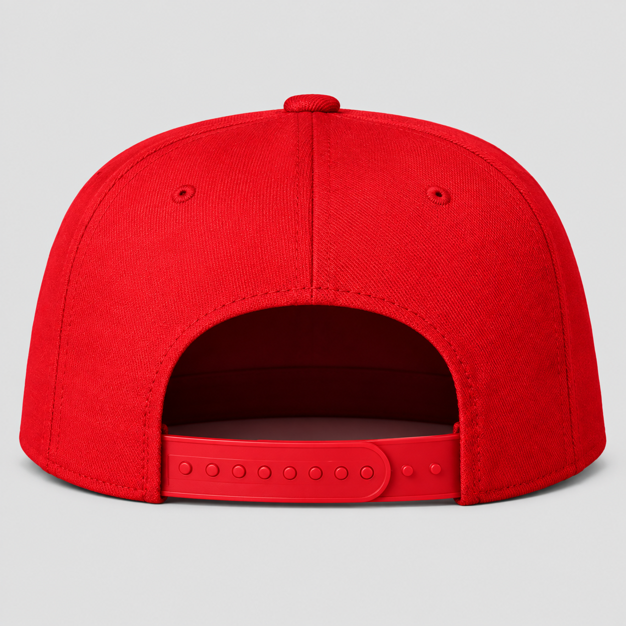 Valentino Snapback Hat | Color: Red | View 5