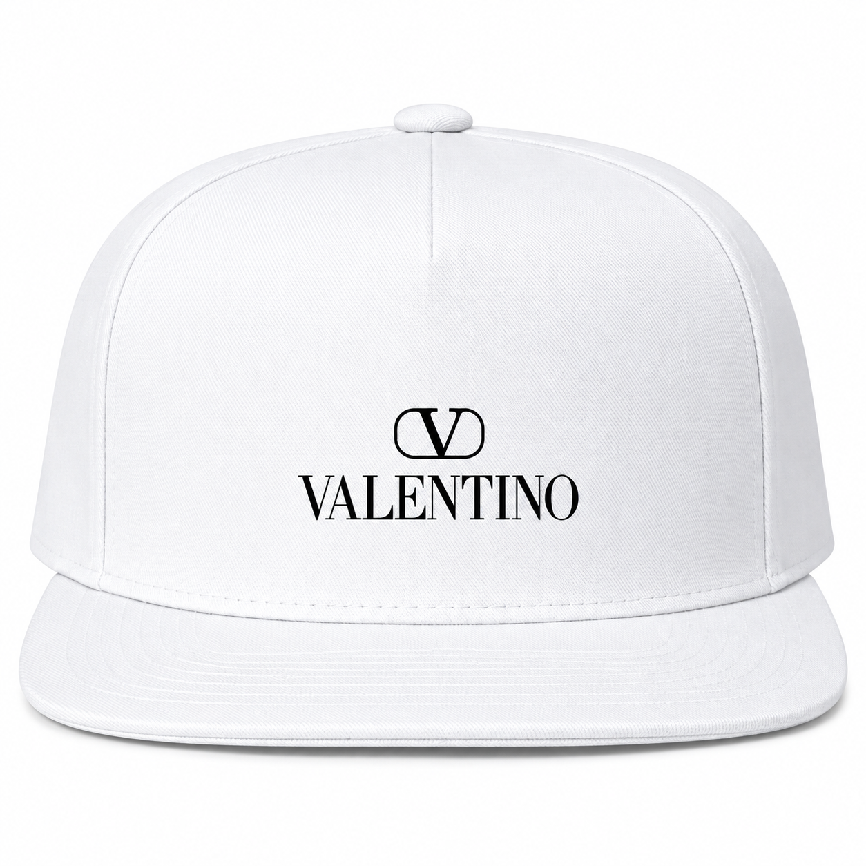 Valentino Snapback Hat | Color: White | View 4
