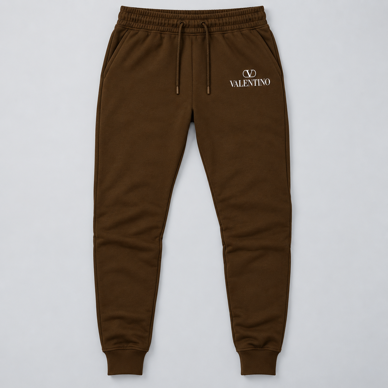 Men's Valentino Sweatpants | Color: Brown | View 1