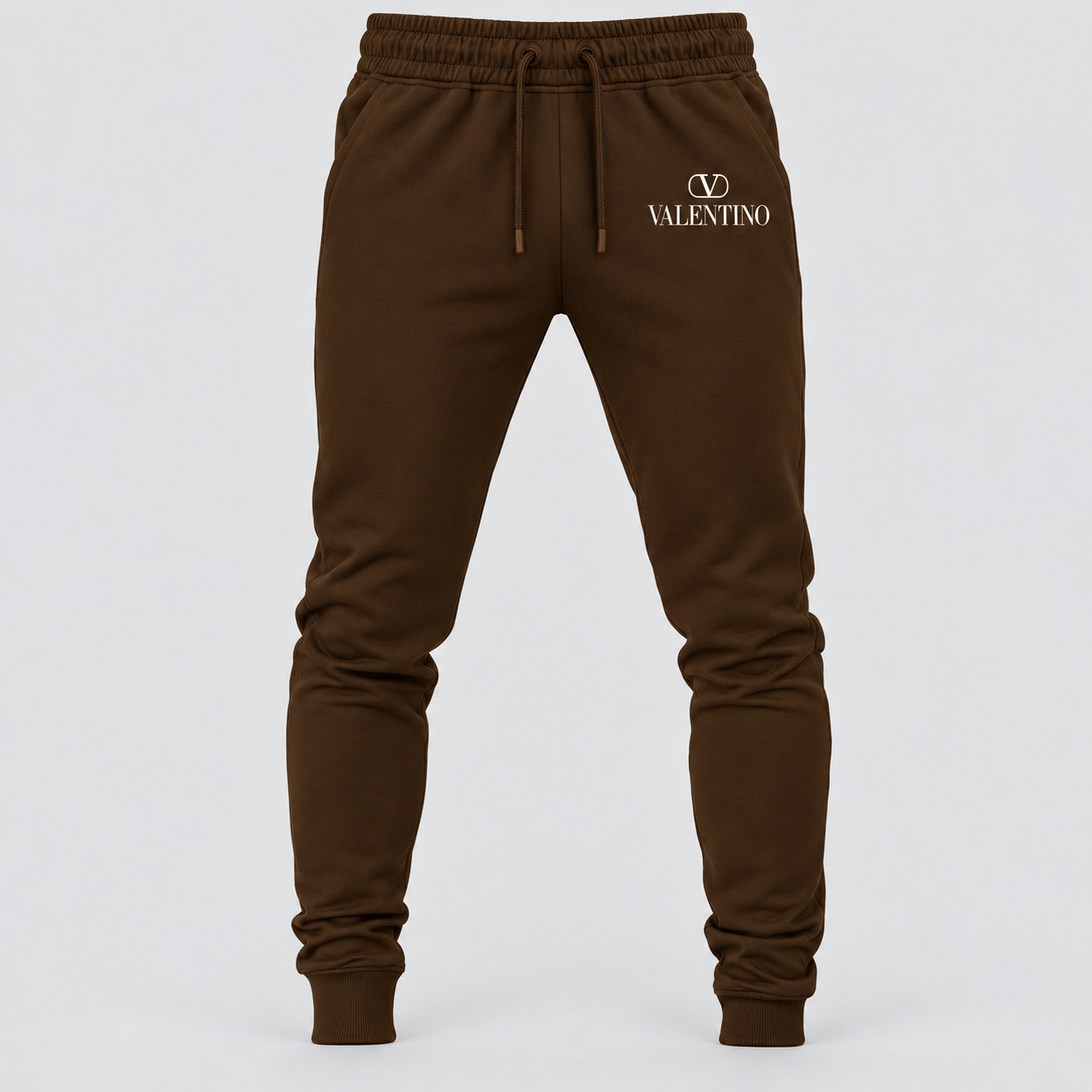 Men's Valentino Sweatpants | Color: Brown | View 5