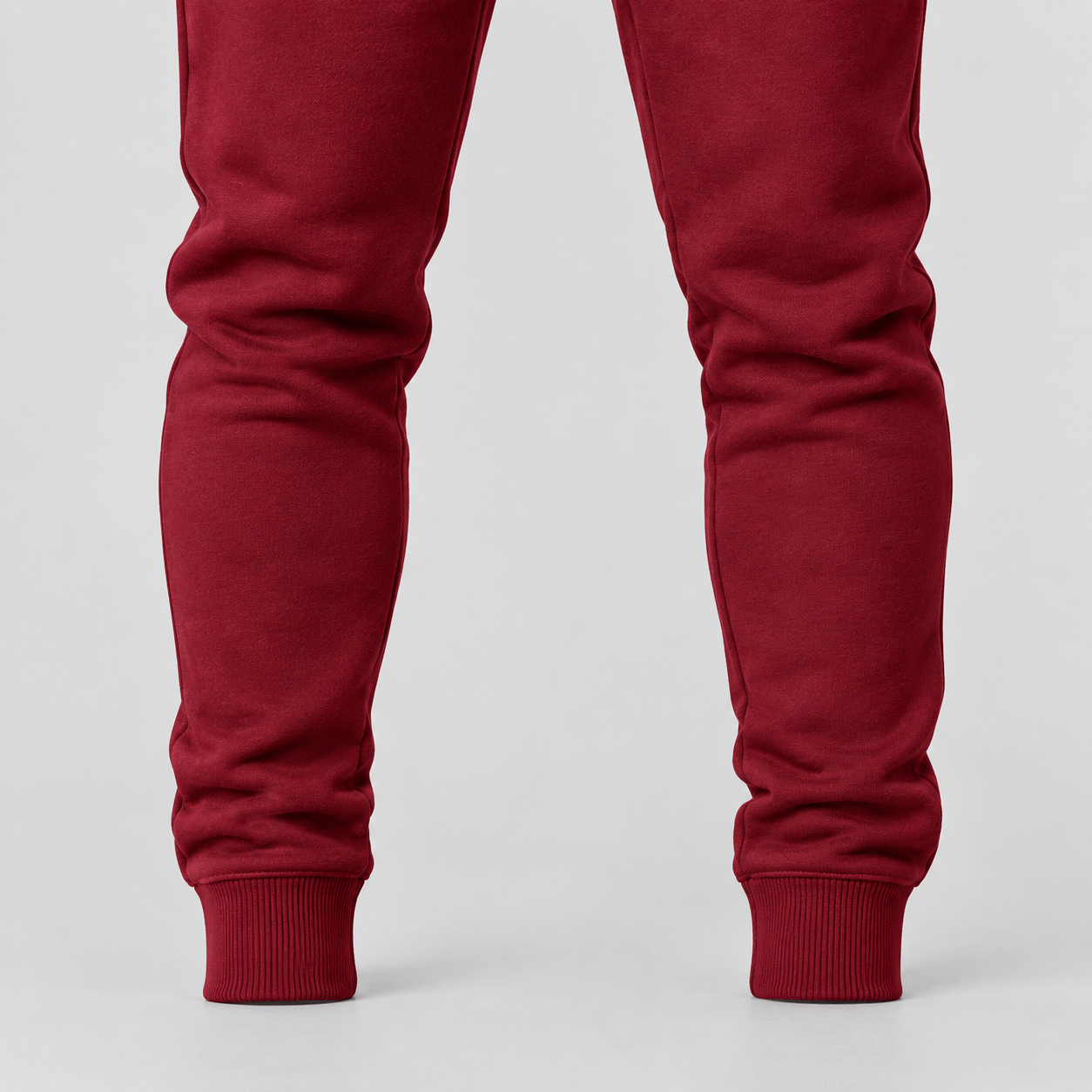 Men's Valentino Sweatpants | Color: Burgundy | View 4