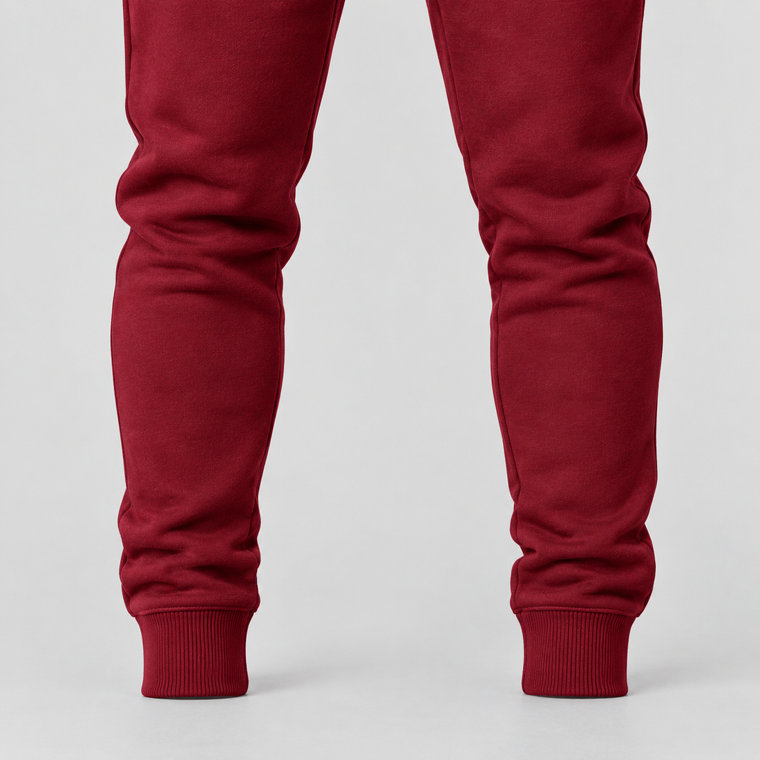 Men's Valentino Sweatpants | Color: Burgundy | View 4
