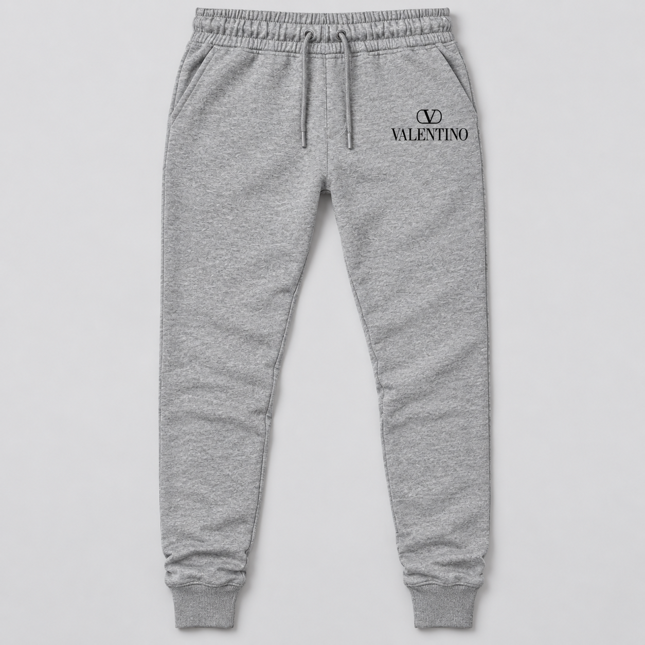 Men's Valentino Sweatpants | Color: Grey | View 1