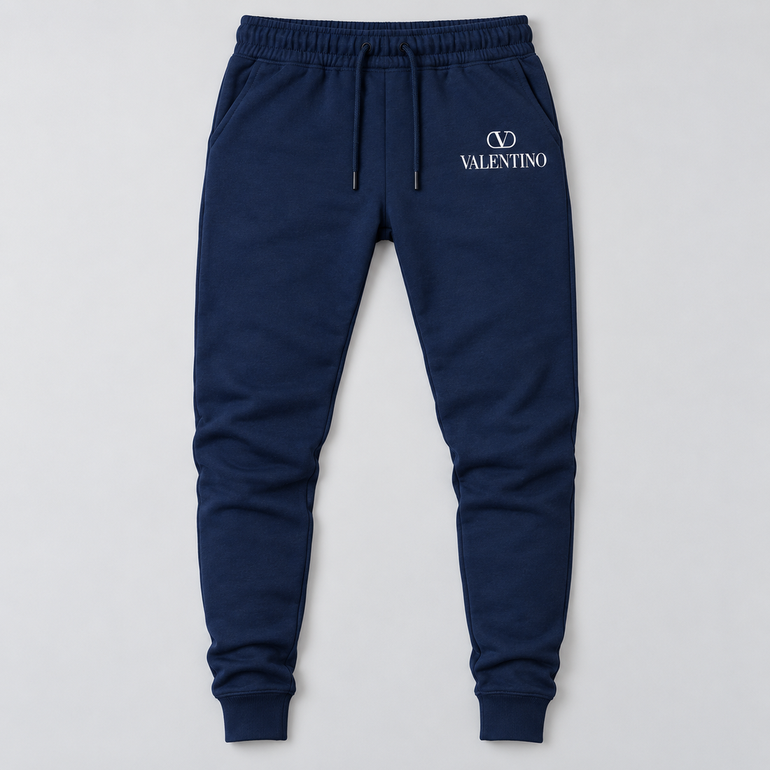 Men's Valentino Sweatpants | Color: Navy | View 1