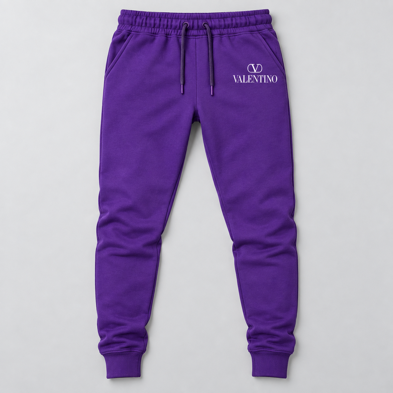 Men's Valentino Sweatpants | Color: Purple | View 1