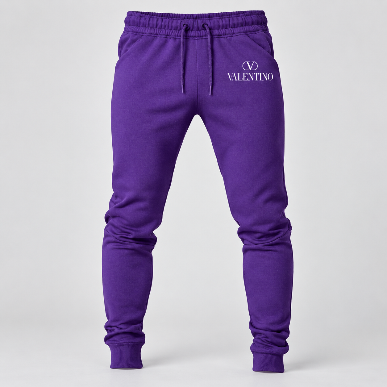 Men's Valentino Sweatpants | Color: Purple | View 5