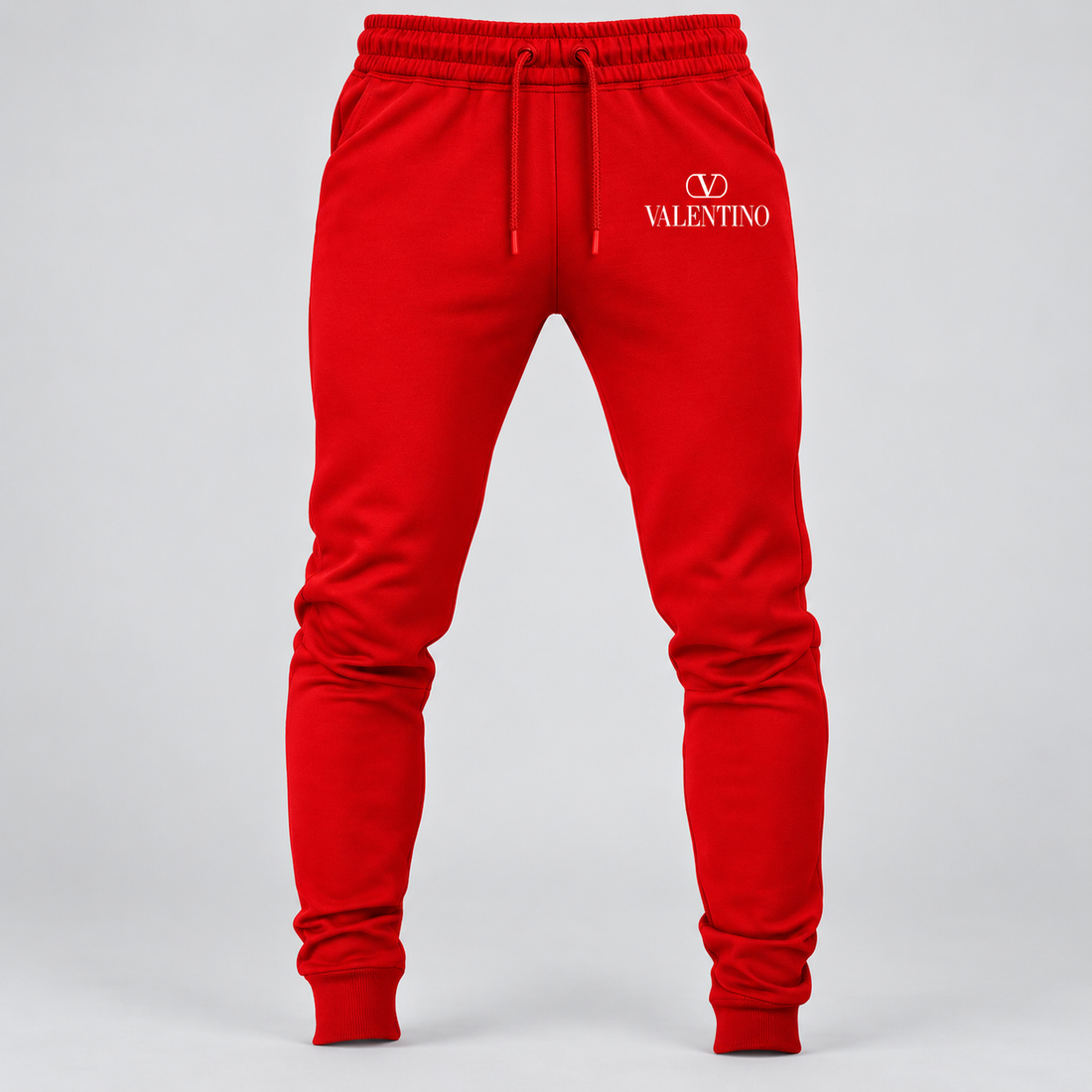 Men's Valentino Sweatpants | Color: Red | View 5