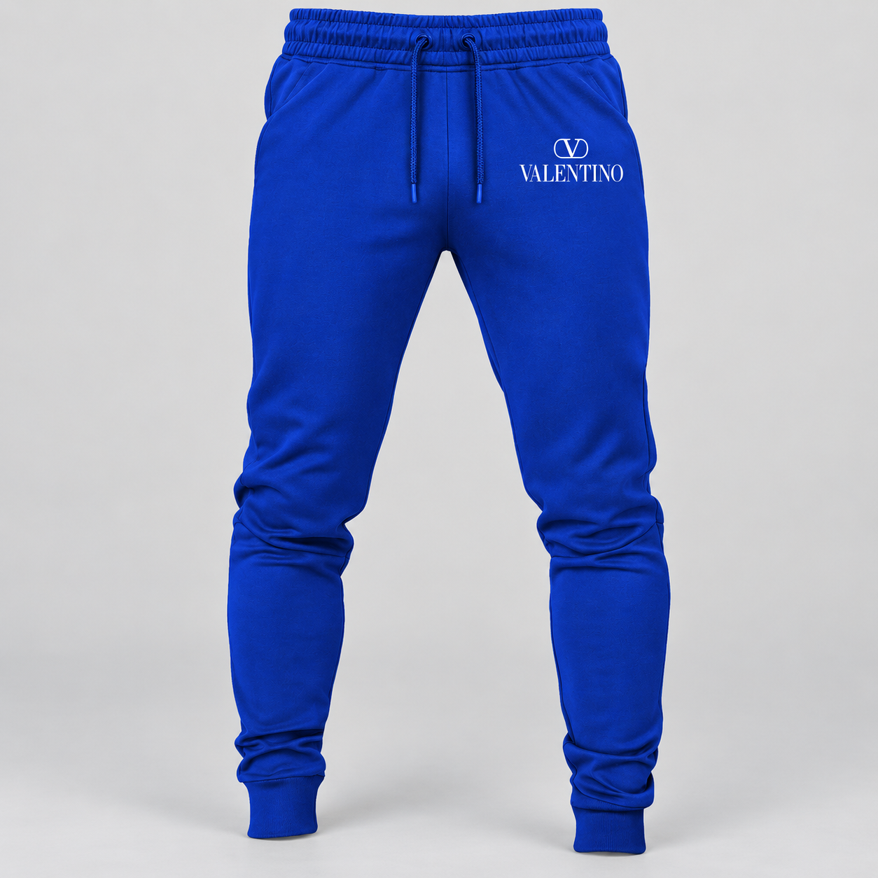 Men's Valentino Sweatpants | Color: Royal Blue | View 5