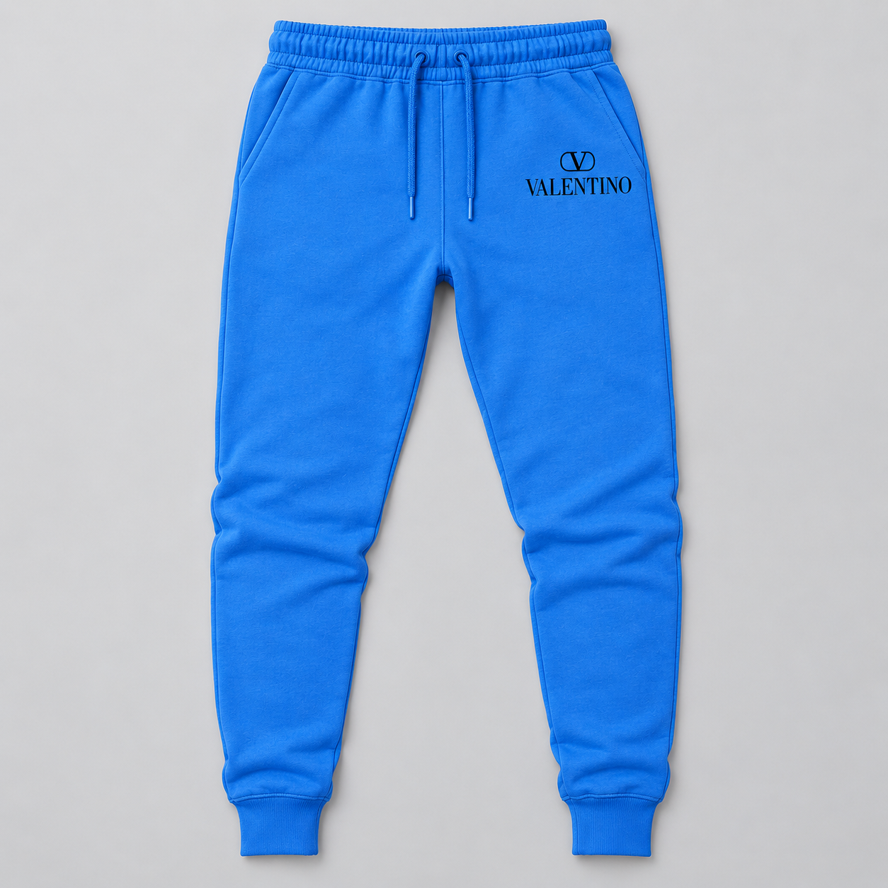 Men's Valentino Sweatpants | Color: Azure | View 1