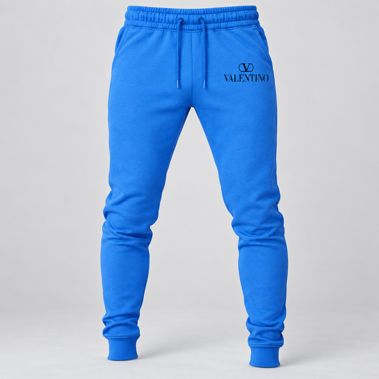 Men's Valentino Sweatpants | Color: Azure | View 5