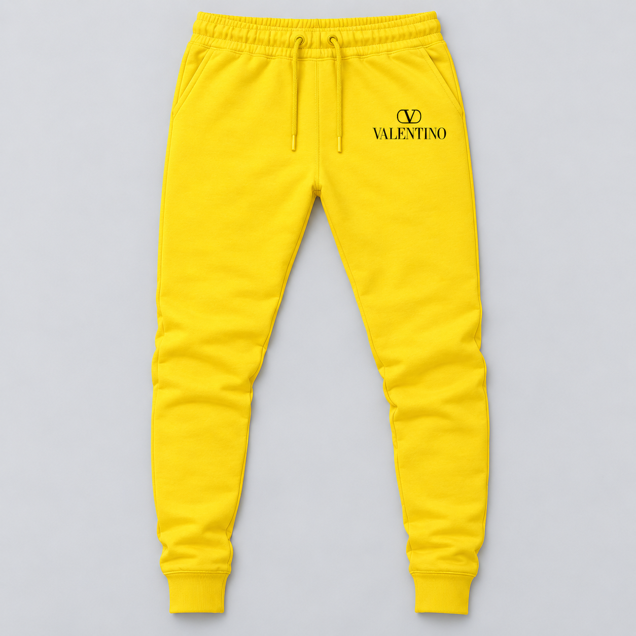 Men's Valentino Sweatpants | Color: Yellow | View 1