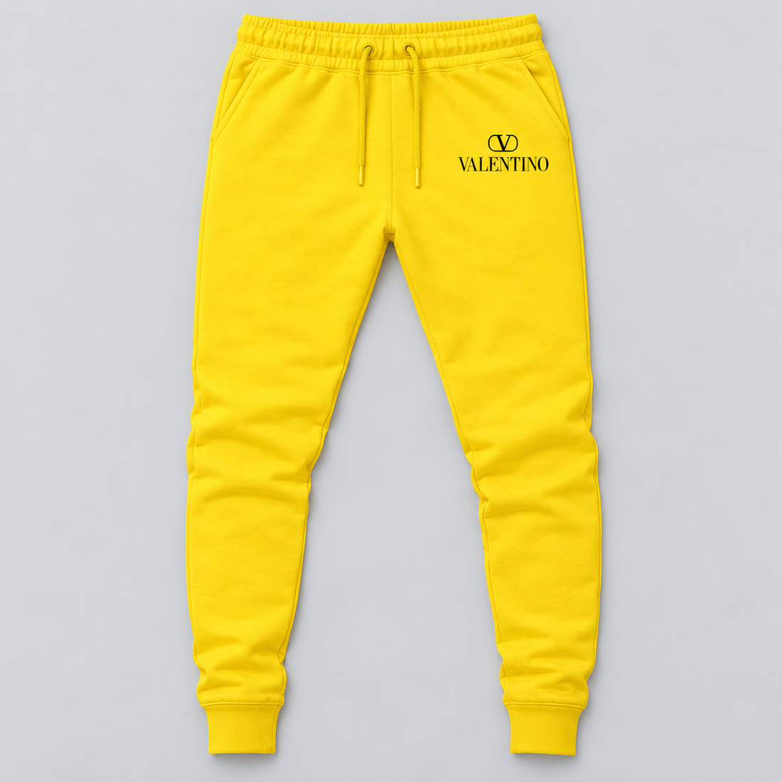 Men's Valentino Sweatpants | Color: Yellow | View 1