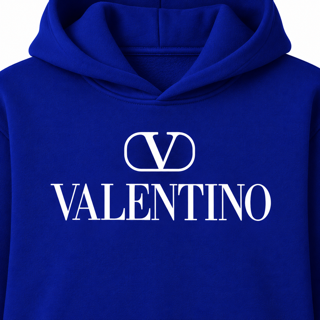 Youth Kids Valentino Pullover Hoodie | Color: Royal Blue | View 5