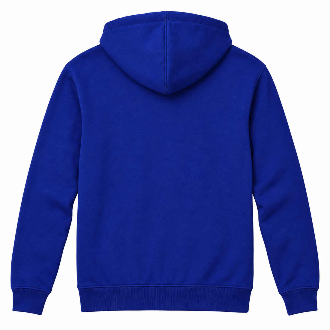 Men's Valentino Zipper Hoodie | Color: Blue | View 2