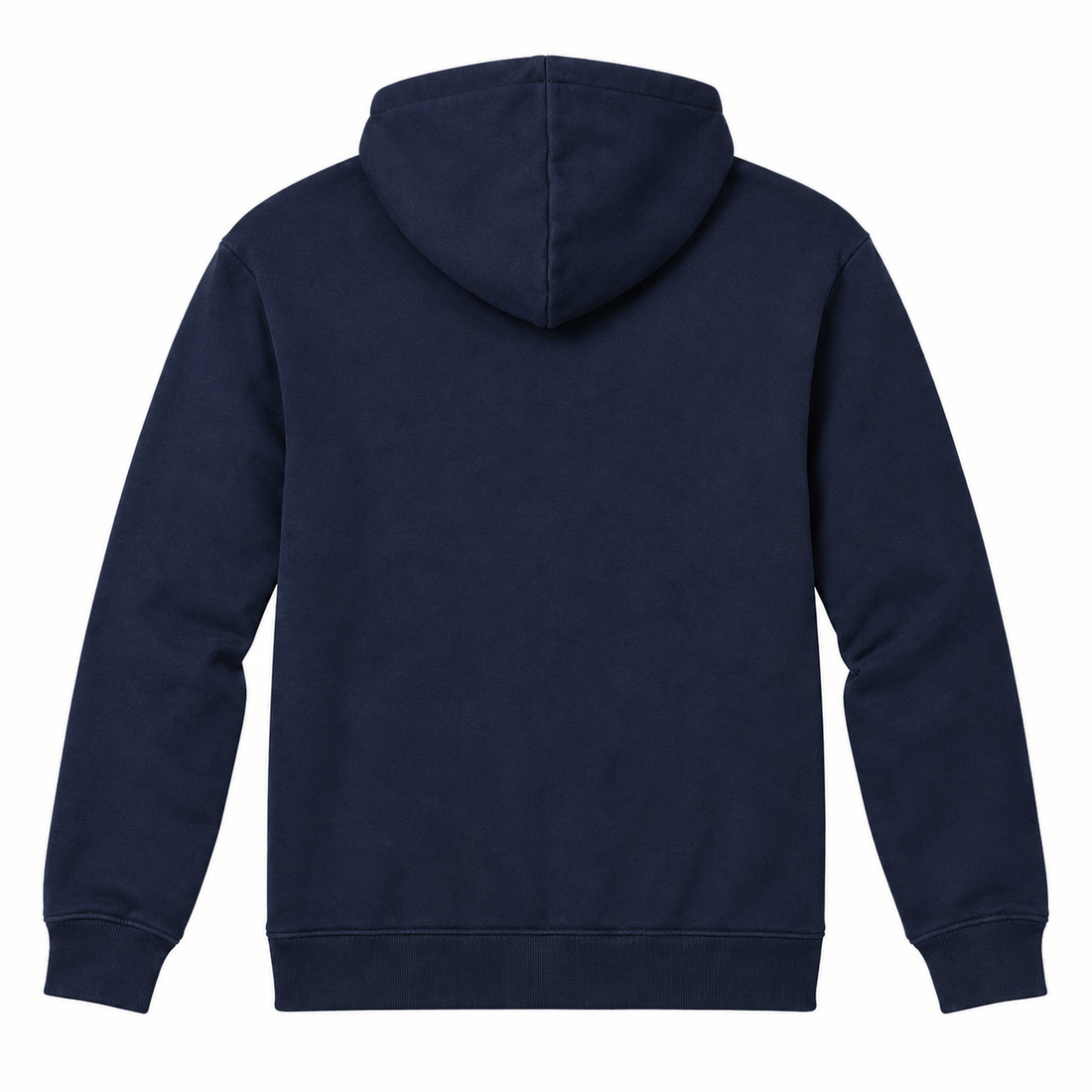 Men's Valentino Zipper Hoodie | Color: Navy | View 2