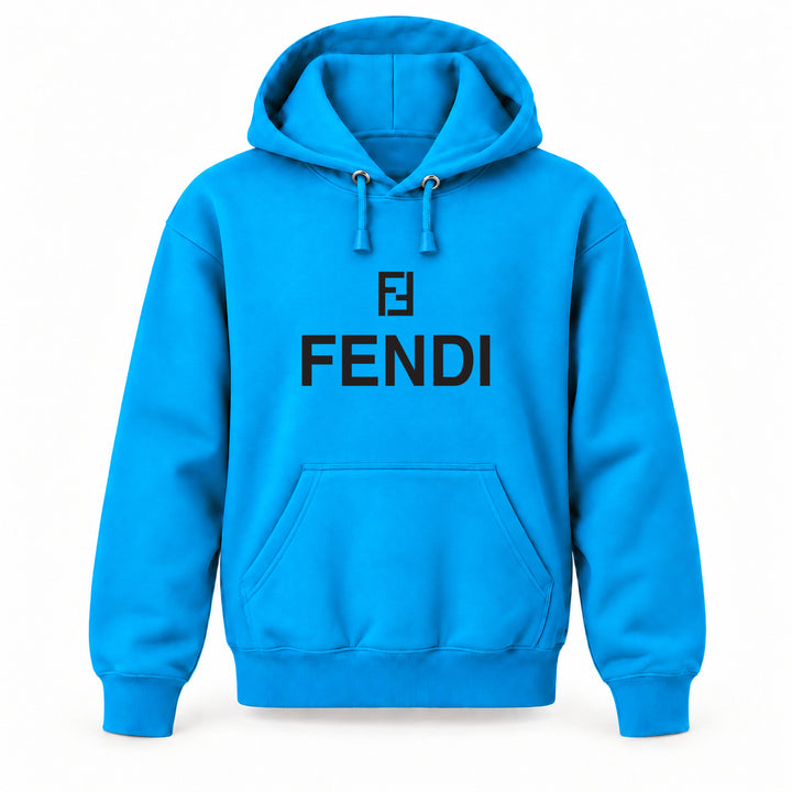 Fendi - Youth Large Hoodie (Ages 10–12) | Color: Turquoise