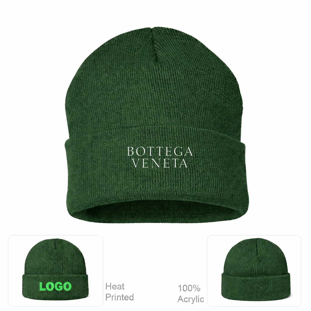 Bottega Veneta Cuffed Beanie Hat