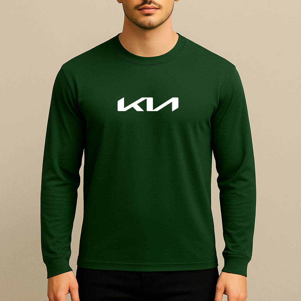 Men’s Kia Car Long Sleeve T-Shirt