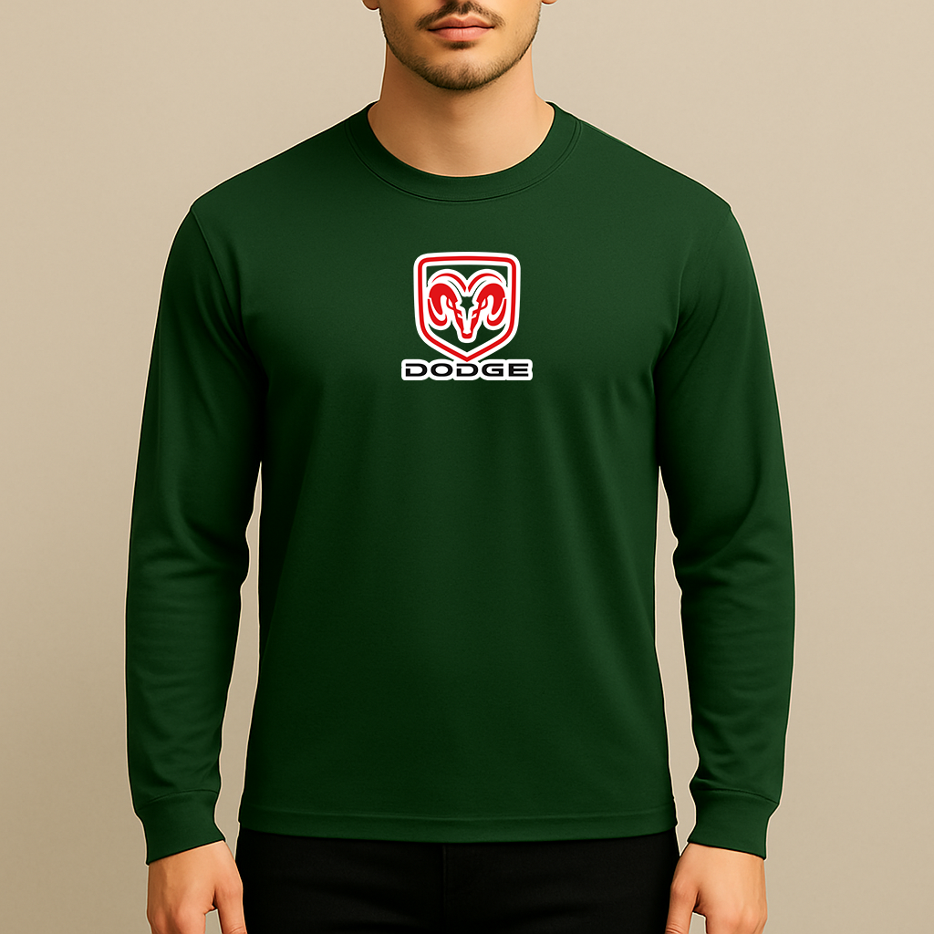 Men’s Dodge Car Long Sleeve T-Shirt
