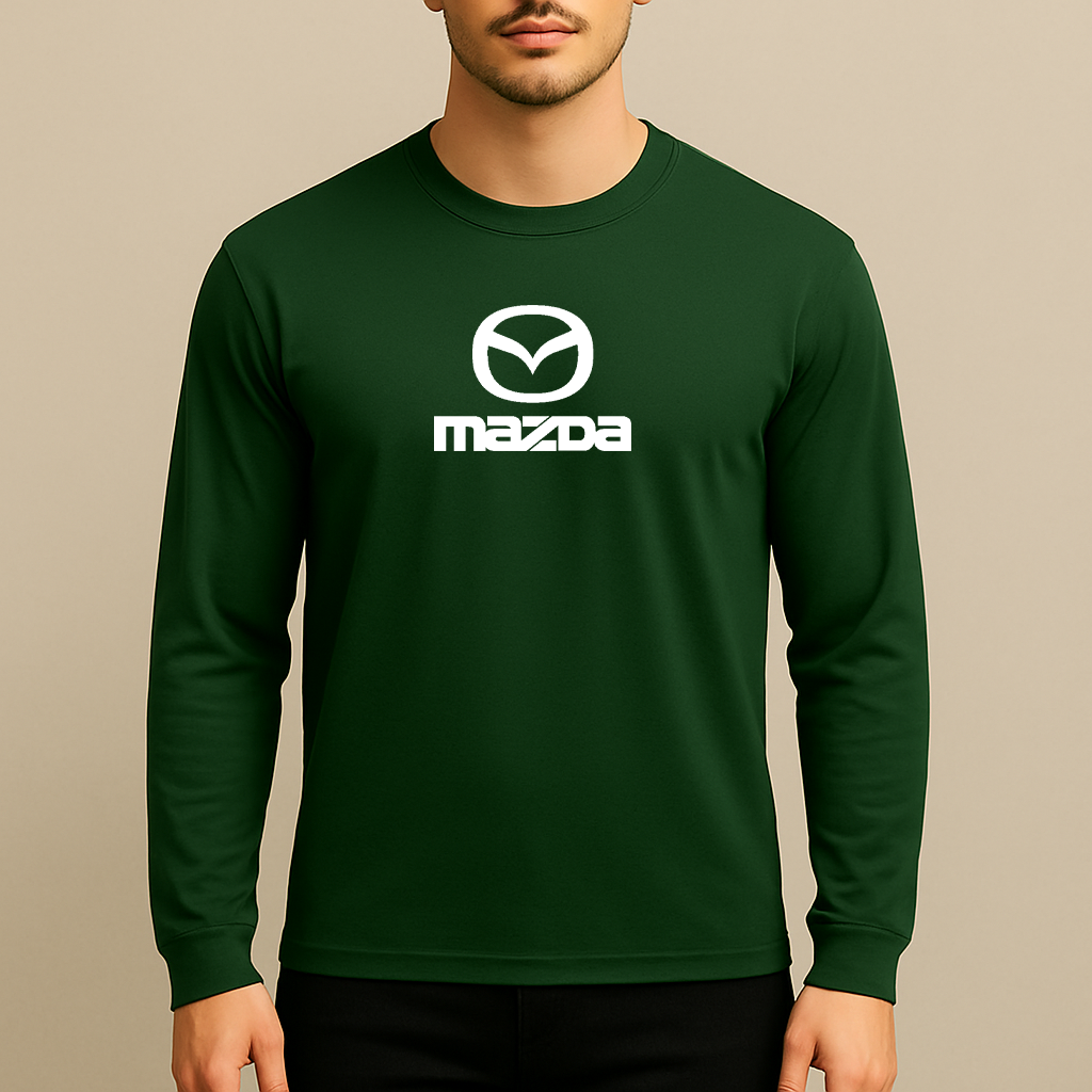 Men’s Mazda Car Long Sleeve T-Shirt