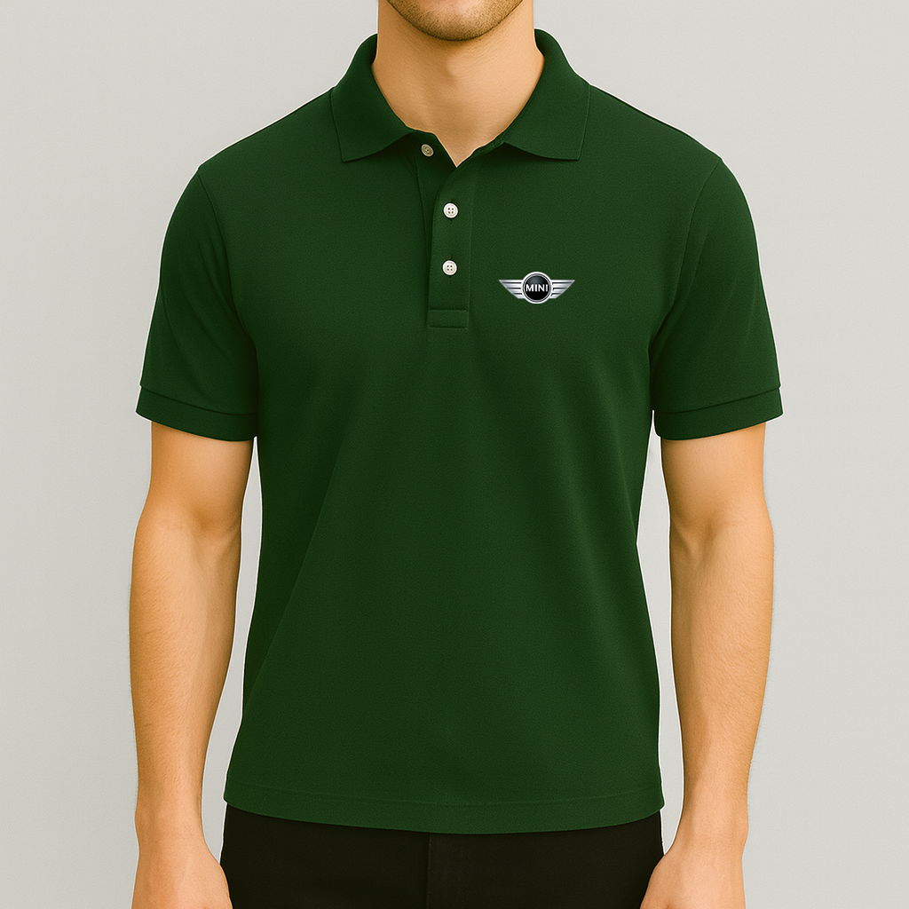 Men’s Mini Cooper Car Dry Blend Polo