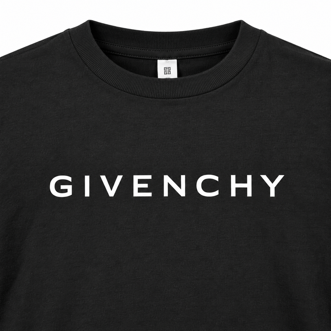 Givenchy cotton long sleeve shirt in Black, print detail