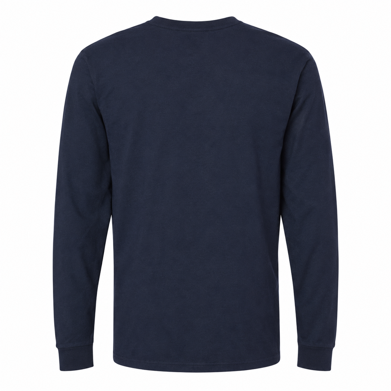 Givenchy cotton long sleeve shirt in Navy, rear view