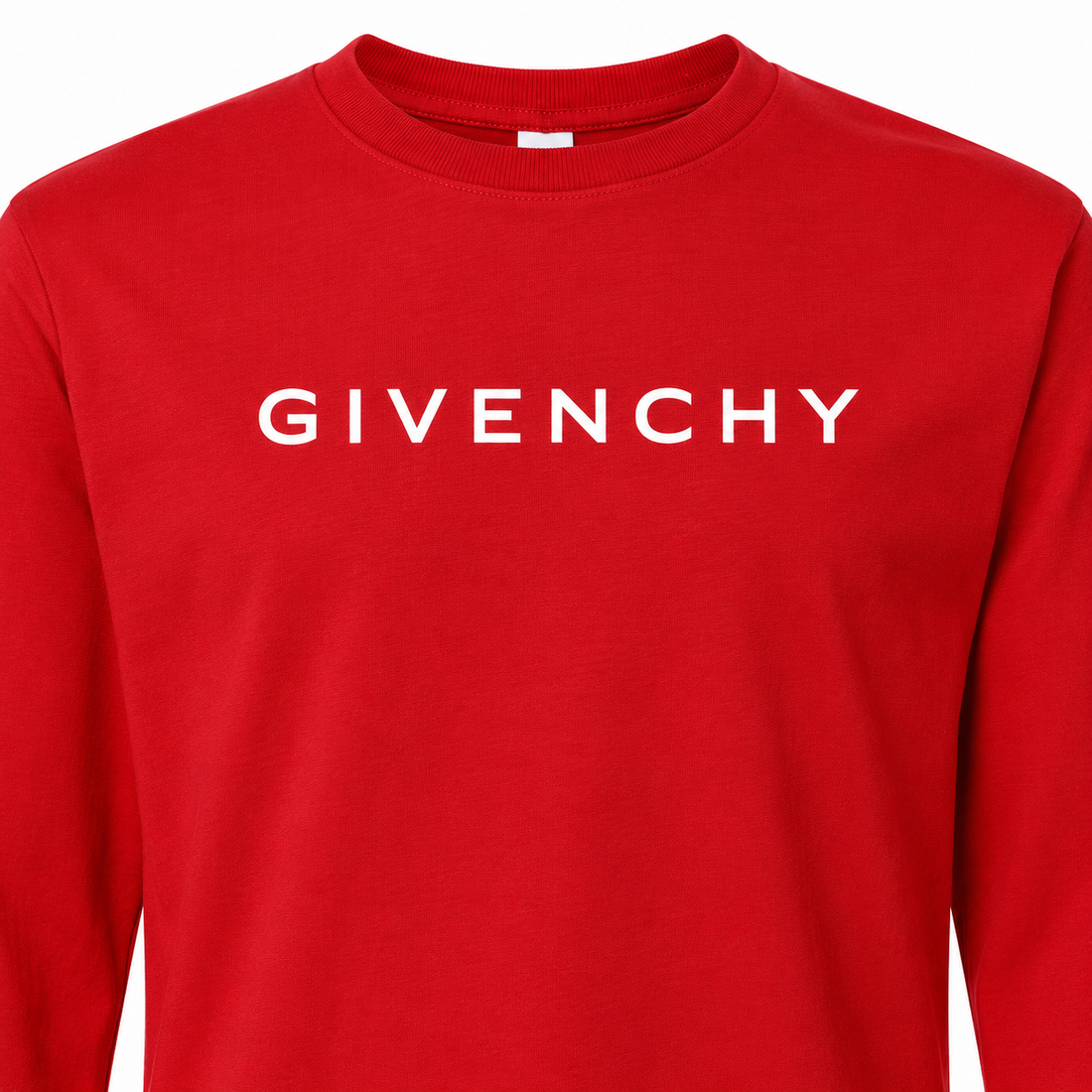Givenchy cotton long sleeve shirt in Red, print detail
