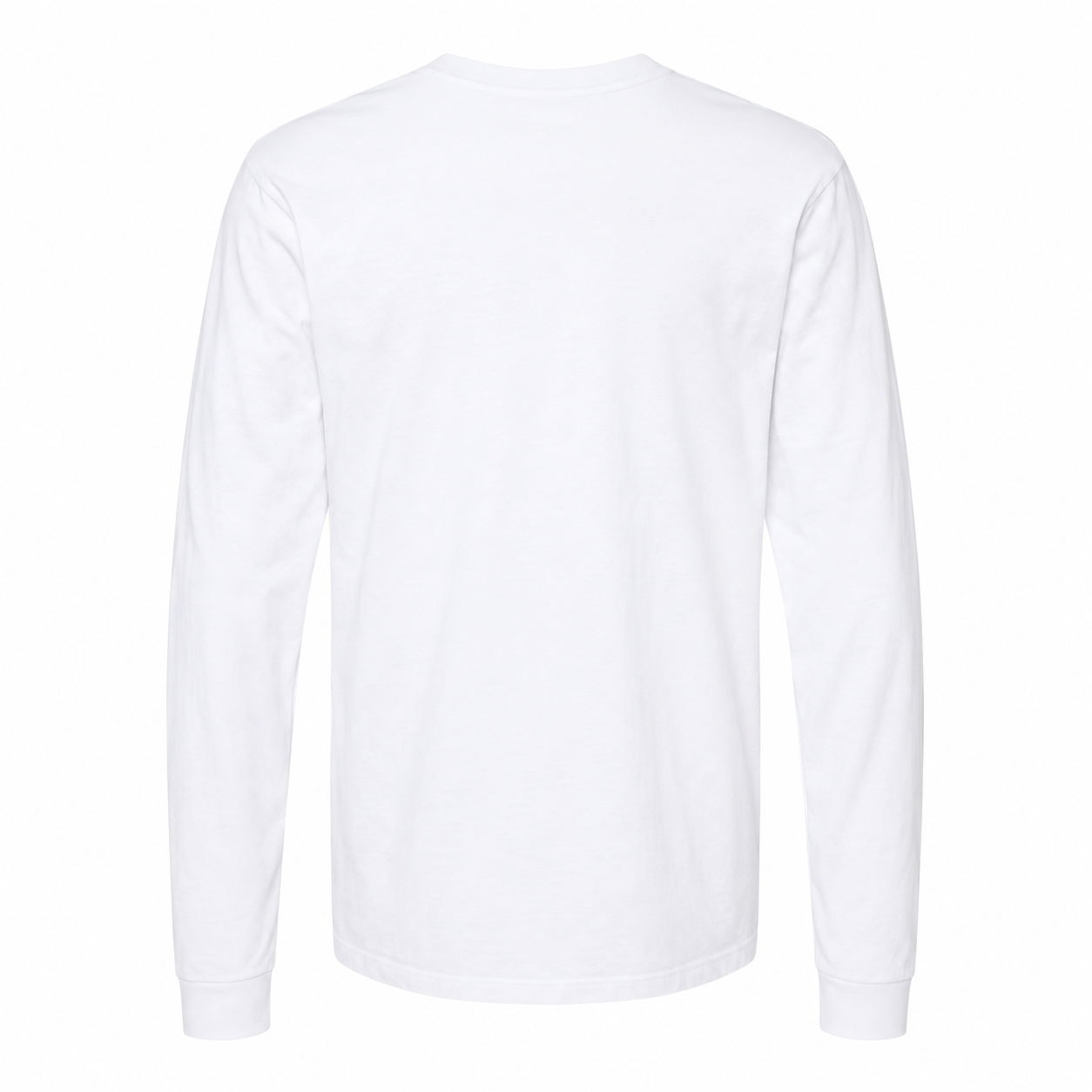Givenchy cotton long sleeve shirt in White, rear view