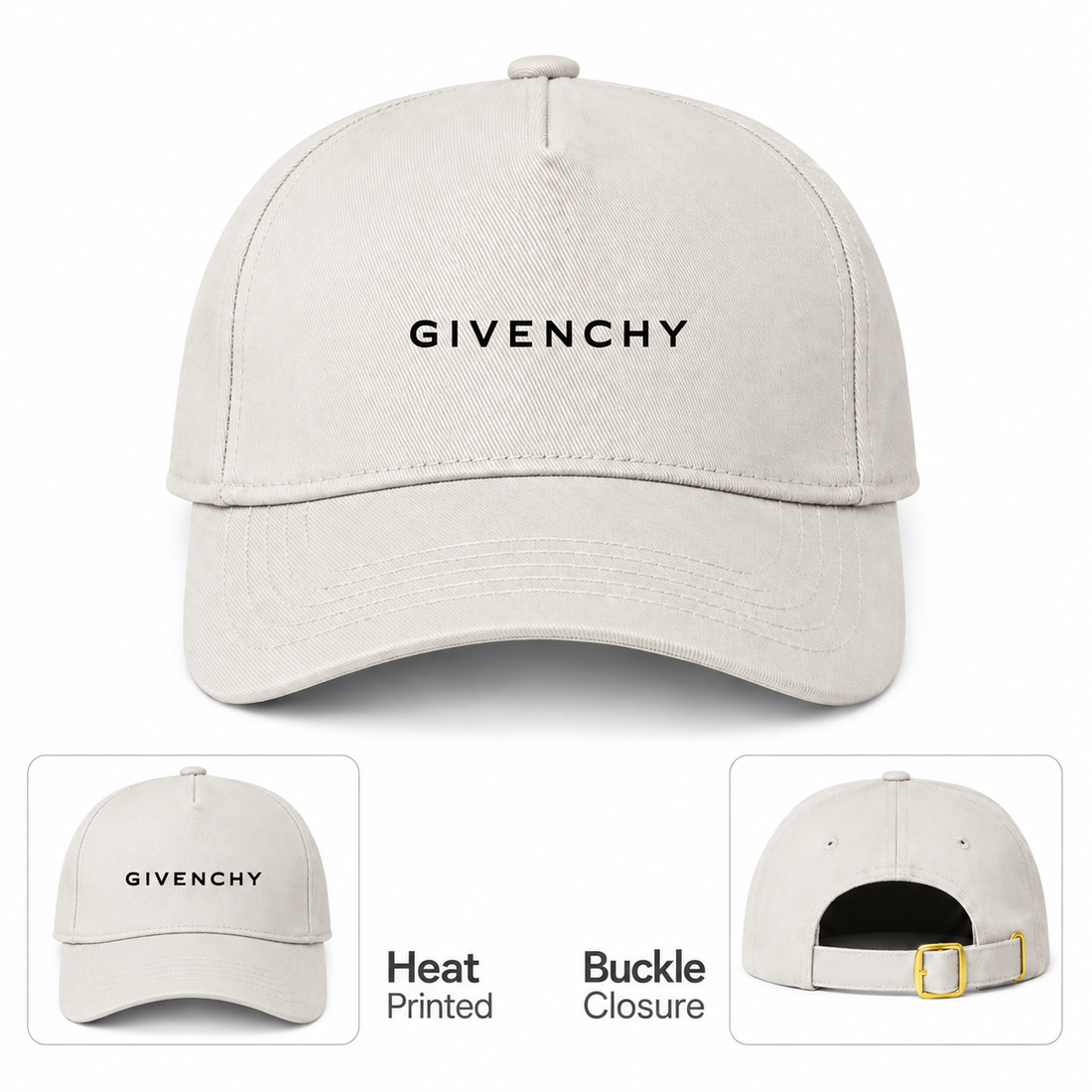 Givenchy Dad Baseball Cap Hat in Beige — hero view
