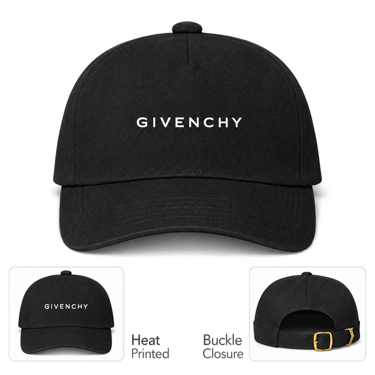 Givenchy Dad Baseball Cap Hat in Black — hero view