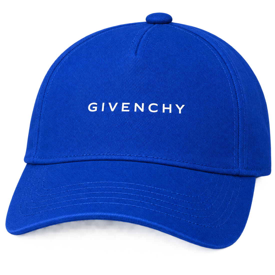 Givenchy Dad Baseball Cap Hat in Blue — detail view