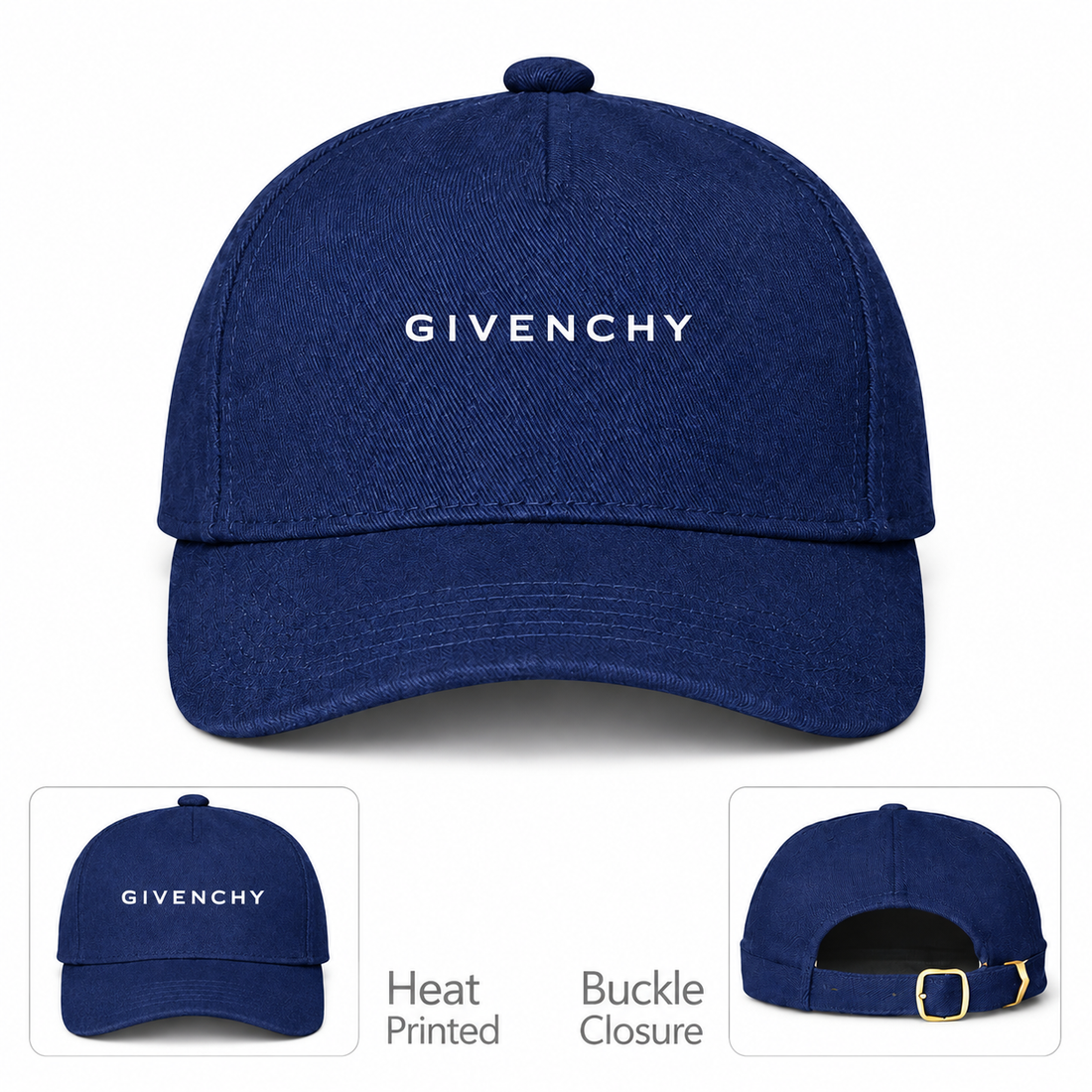 Givenchy Dad Baseball Cap Hat in Navy — hero view