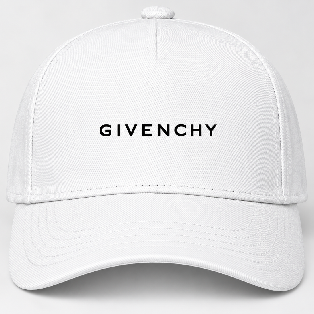 Givenchy Dad Baseball Cap Hat in White — detail view