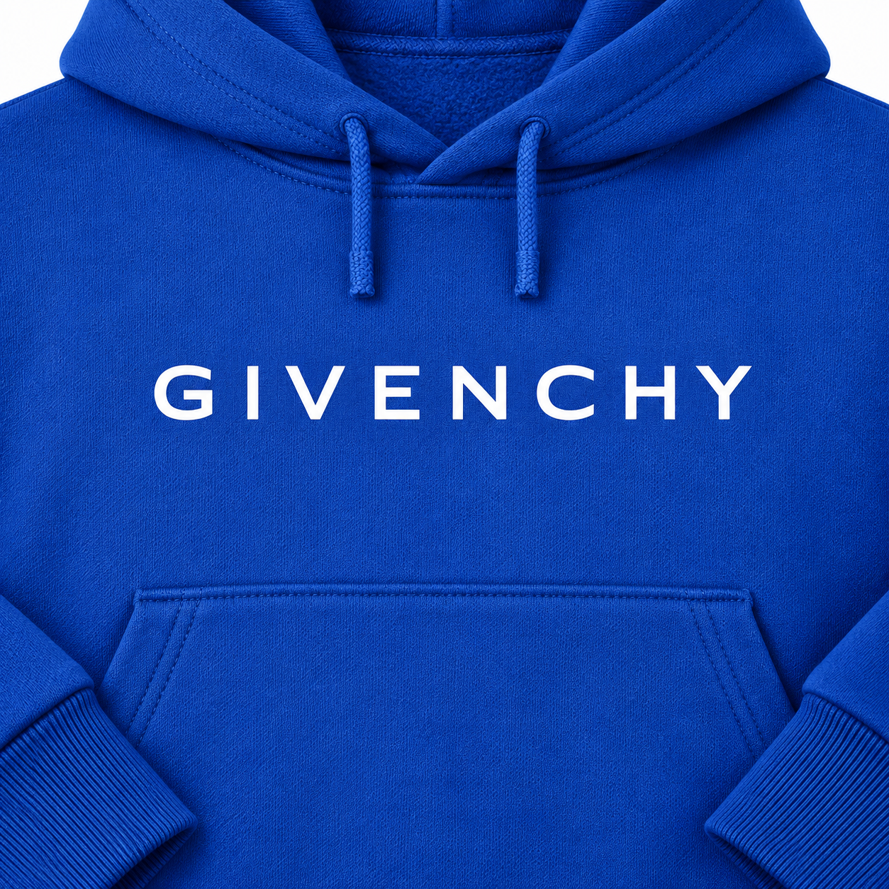 Men's Givenchy Pullover Hoodie in Blue — detail view