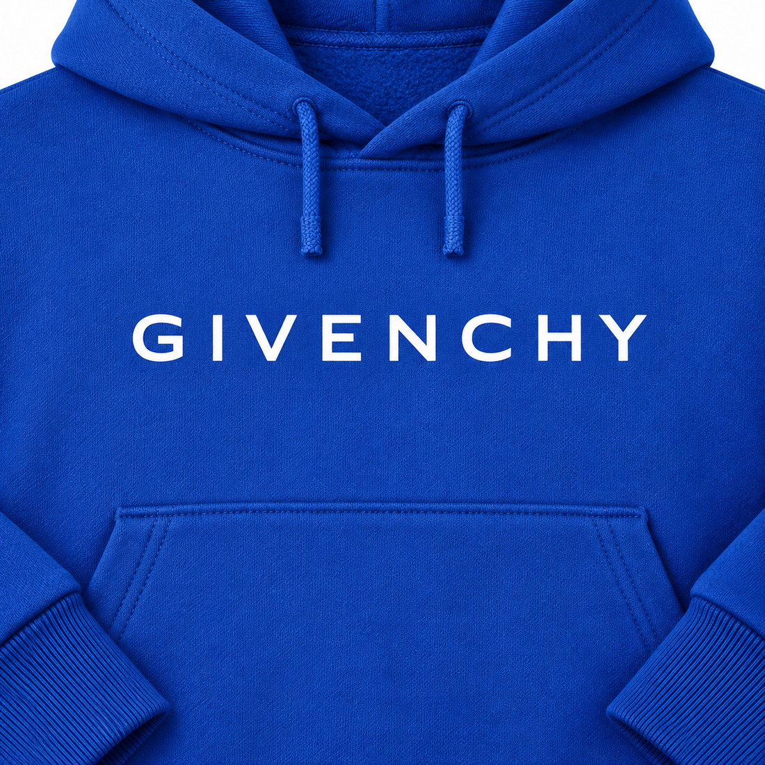 Men's Givenchy Pullover Hoodie in Blue — detail view