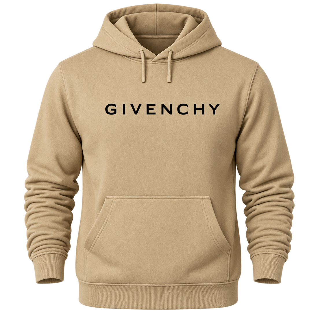 Men's Givenchy Pullover Hoodie in Khaki — hero view