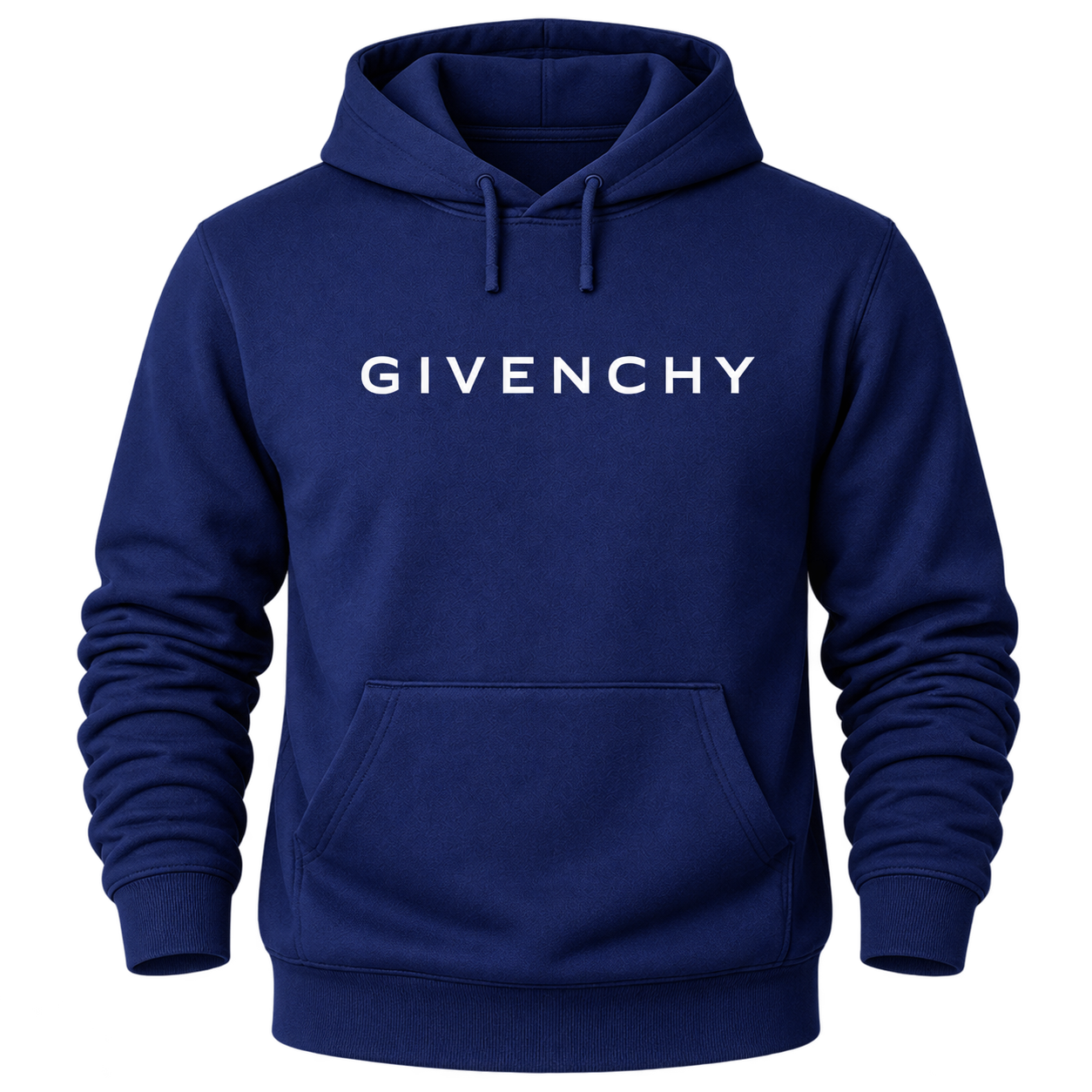 Men's Givenchy Pullover Hoodie in Navy — hero view