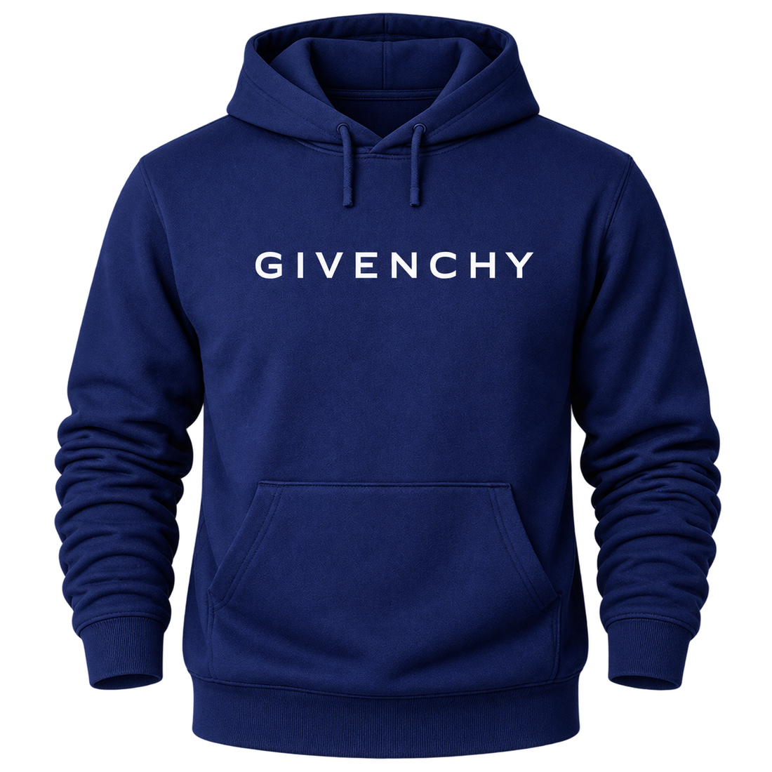 Men's Givenchy Pullover Hoodie in Navy — hero view