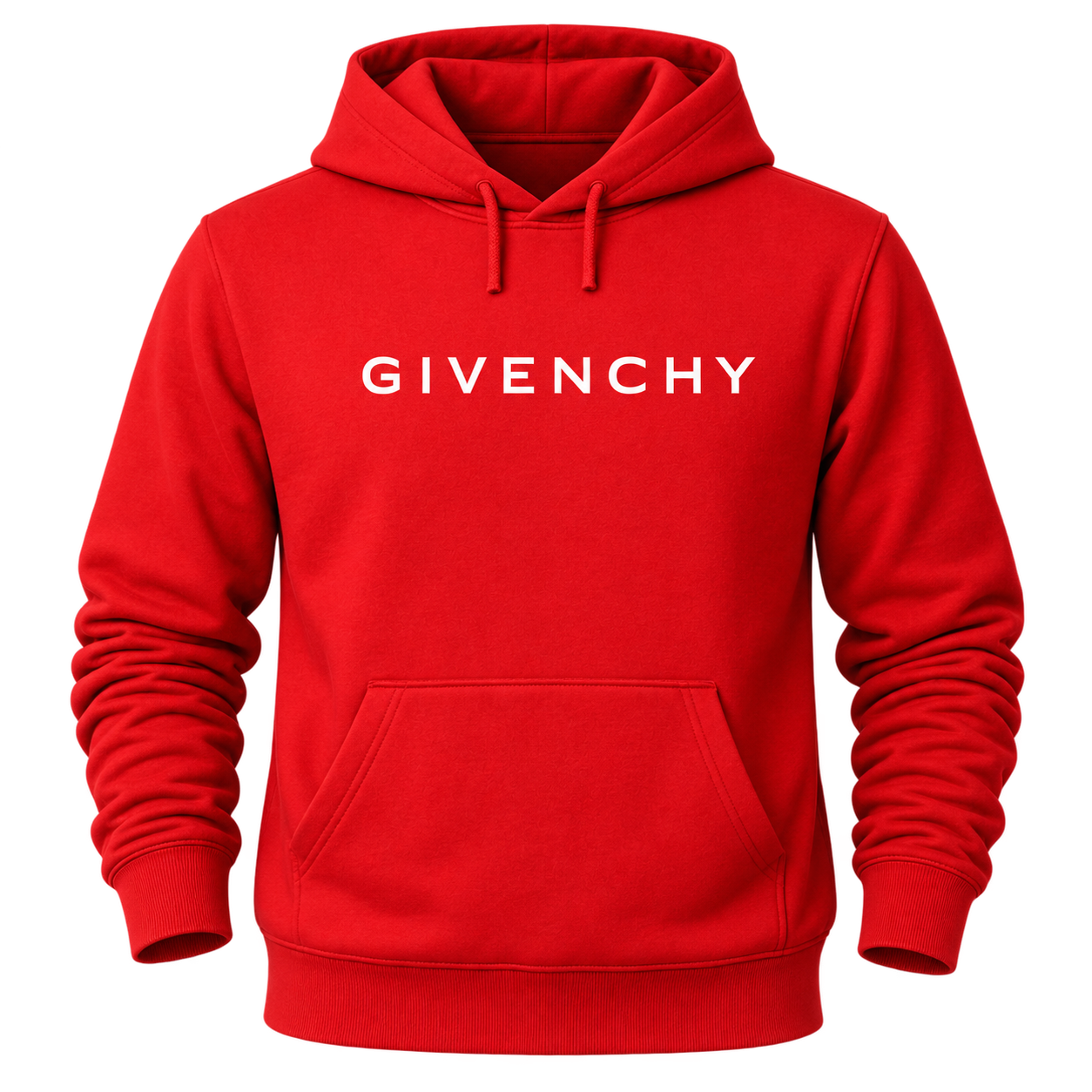 Men's Givenchy Pullover Hoodie in Red — hero view
