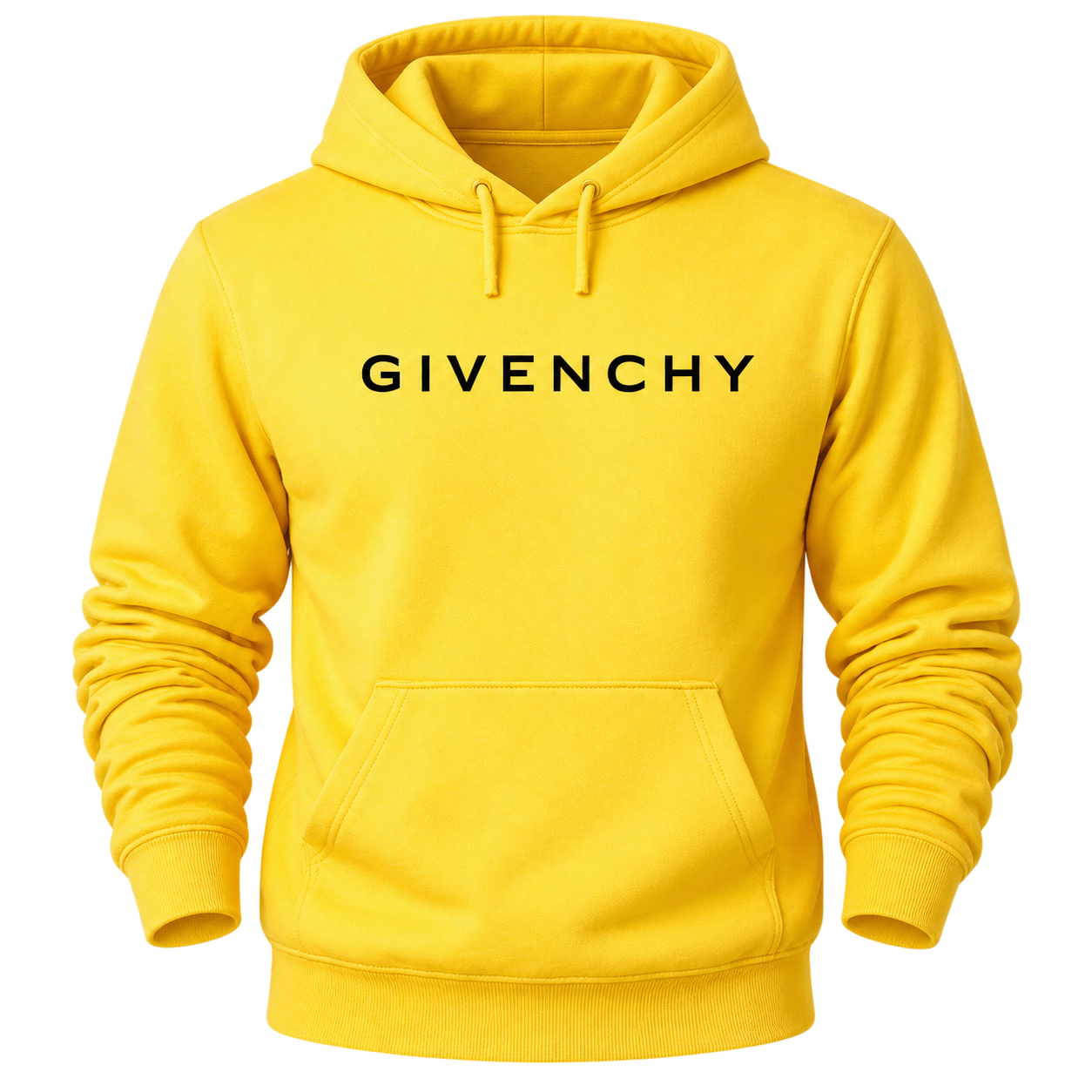 Men's Givenchy Pullover Hoodie in Yellow — hero view