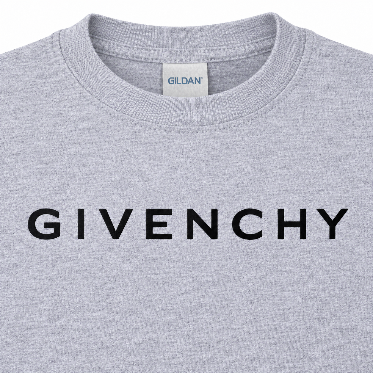 Youth Kids Givenchy Cotton T-Shirt in Grey — detail view