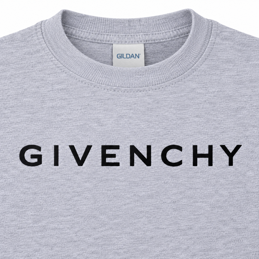 Youth Kids Givenchy Cotton T-Shirt in Grey — detail view