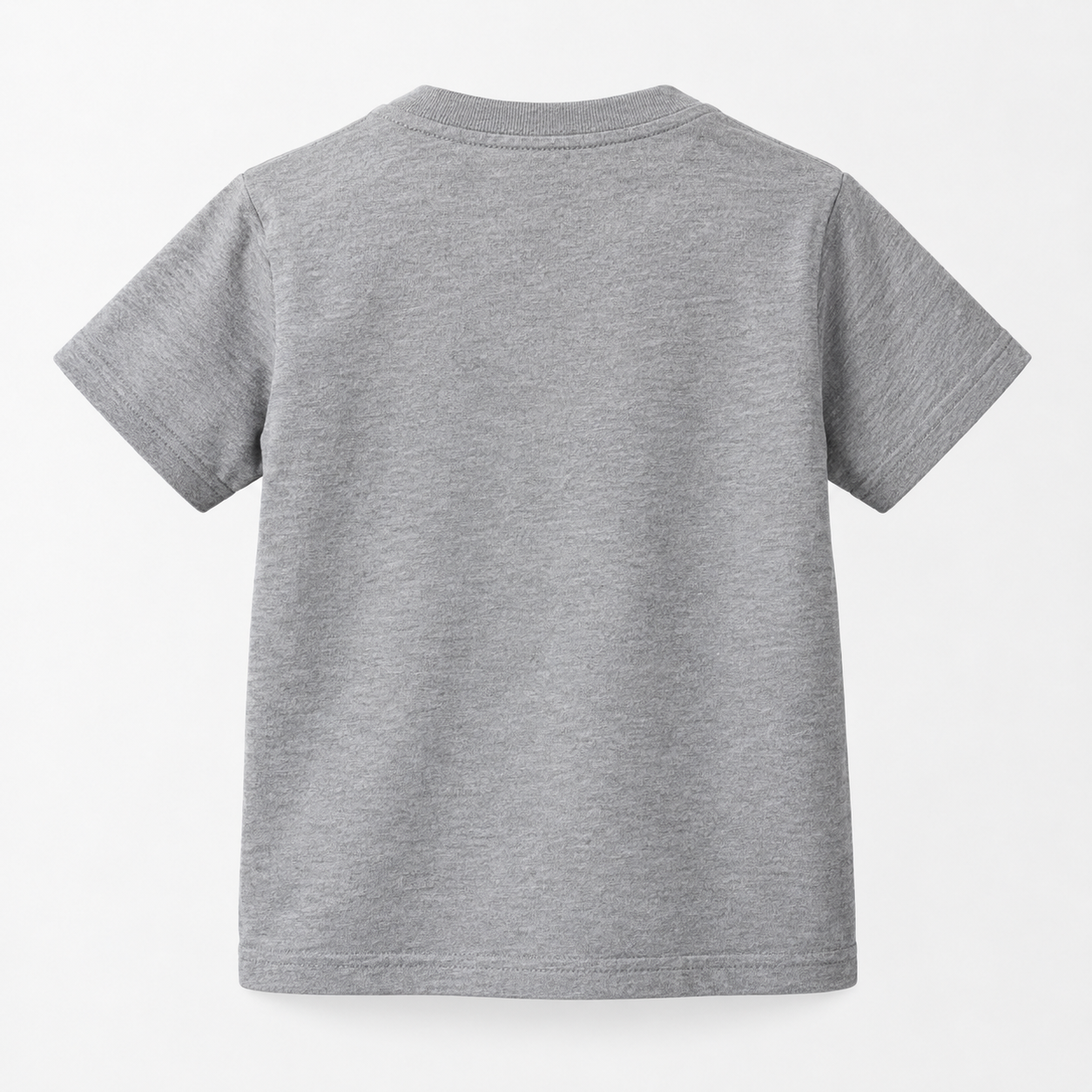 Youth Kids Givenchy Cotton T-Shirt in Grey — back view
