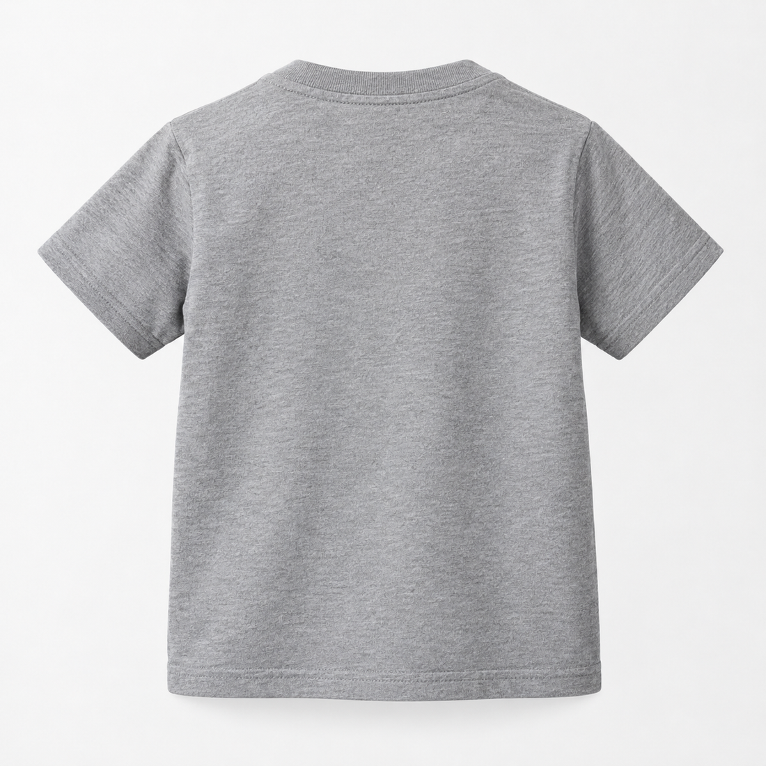 Youth Kids Givenchy Cotton T-Shirt in Grey — back view