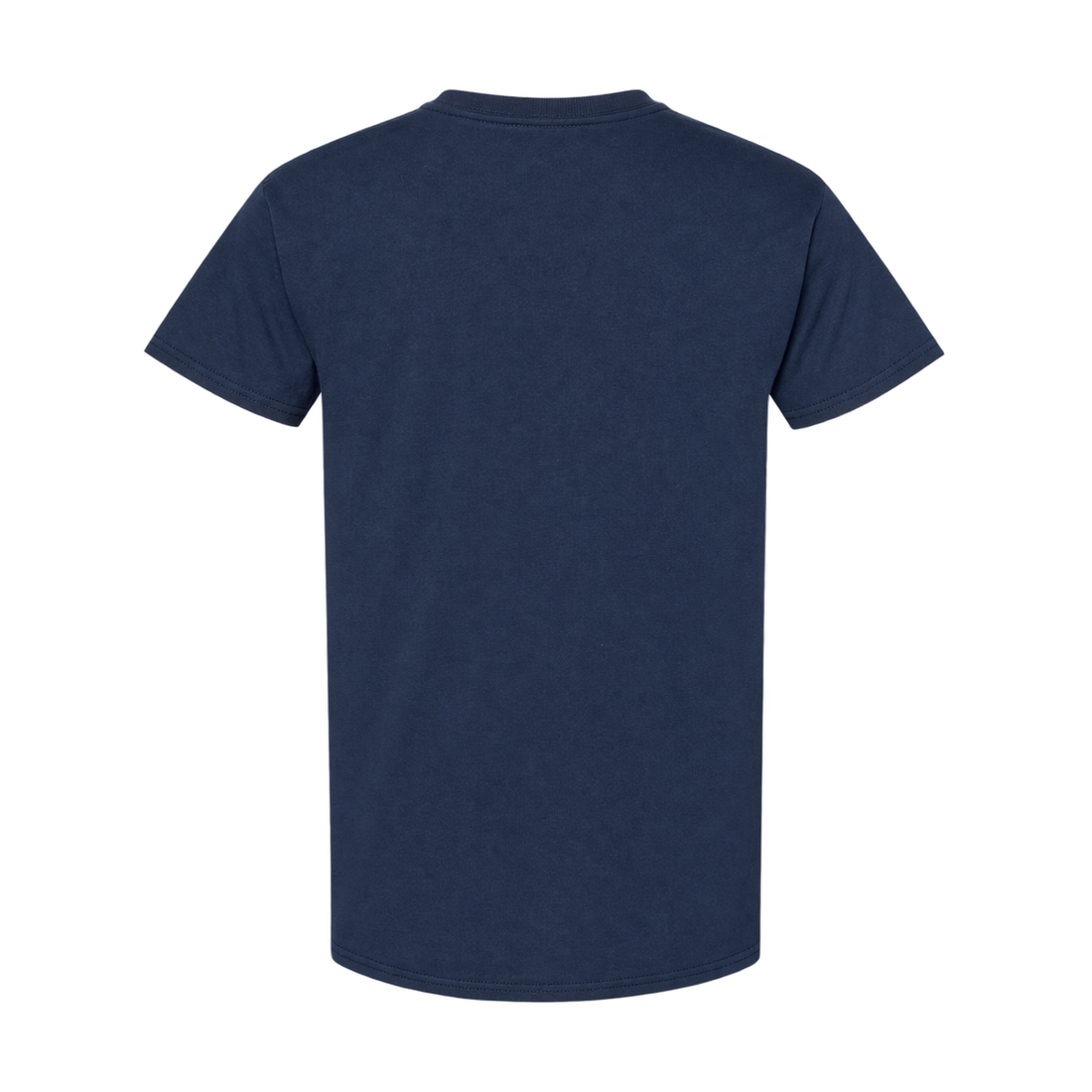 Youth Kids Givenchy Cotton T-Shirt in Navy — back view