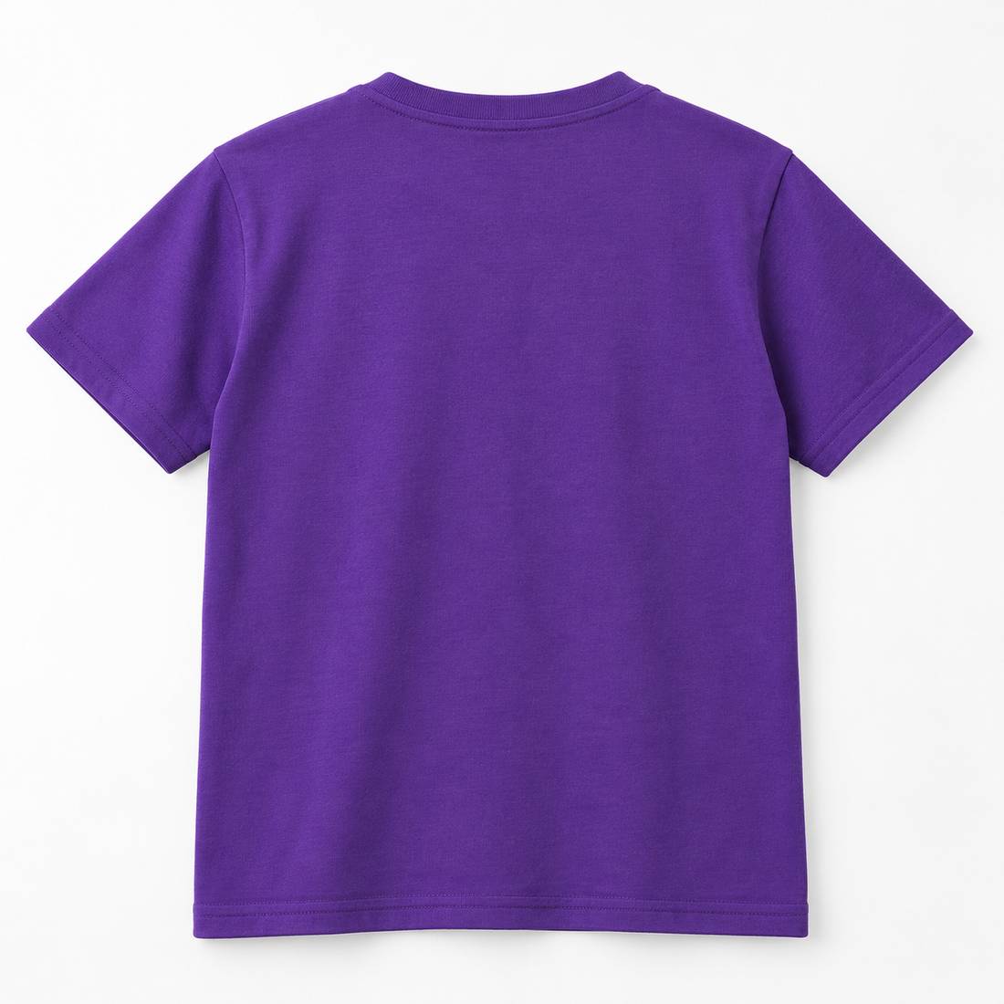 Youth Kids Givenchy Cotton T-Shirt in Purple — back view