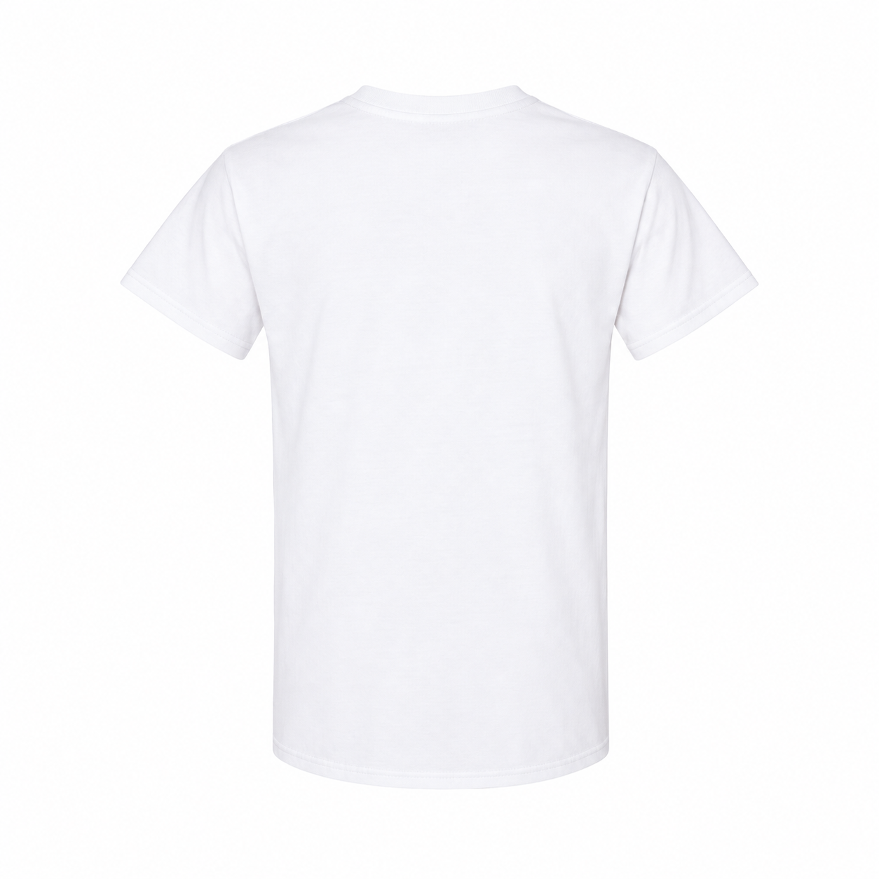 Youth Kids Givenchy Cotton T-Shirt in White — back view