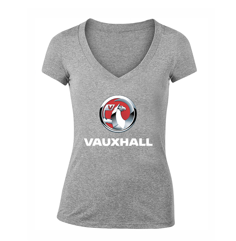 Women's Vauxcall motors V-Neck T-Shirt