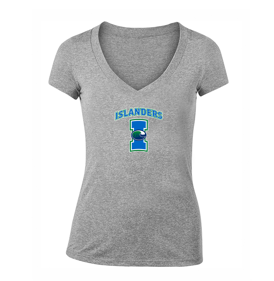 Women's  Texas AM CC Islanders  V-Neck T-Shirt